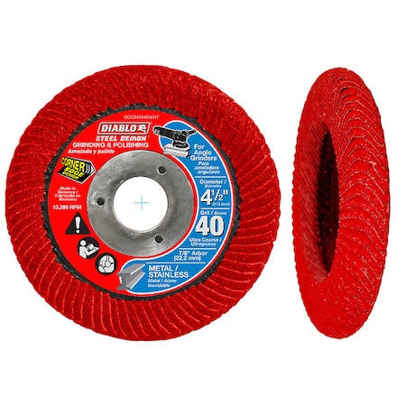 Grinding/Polishing Flap Disc, 4.5