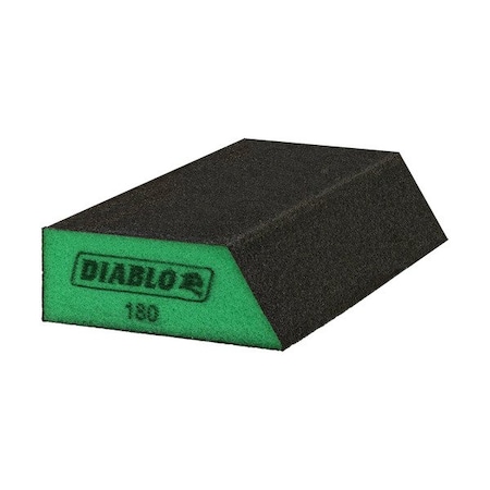 Corner Contact Sanding Sponge, 180 Grit MPN:DFBLANGSFN01G