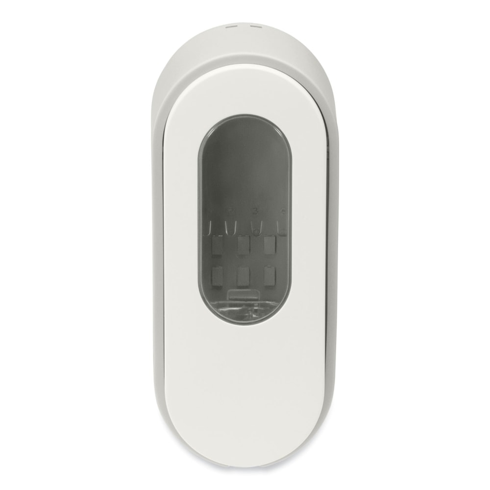 Dial Professional Versa Dispenser for Pouch Refills, 15 oz, 3.75 x 3.38 x 8.75, Light Gray/White, 6/Carton MPN:1700034055