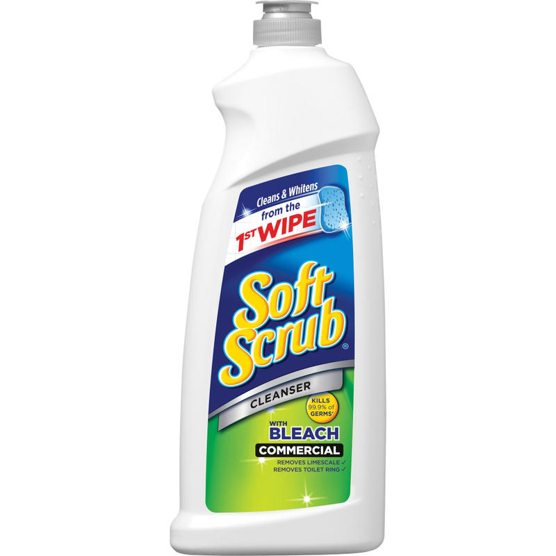 Dial Soft Scrub Bleach Liquid Cleanser, 36 Oz Bottle, Case Of 6 MPN:15519CT