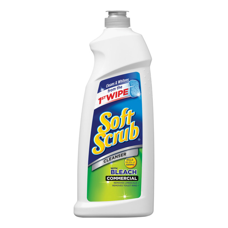 Soft Scrub Cleanser With Bleach, 36 Oz Bottle MPN:15519