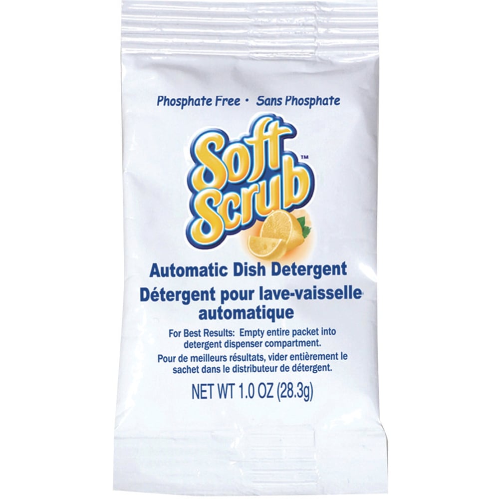 Soft Scrub Dishwasher Detergent Packs - 1 oz (0.06 lb) - Citrus Scent - Pleasant Scent, Phosphate-free - White - 200 / Carton MPN:10006