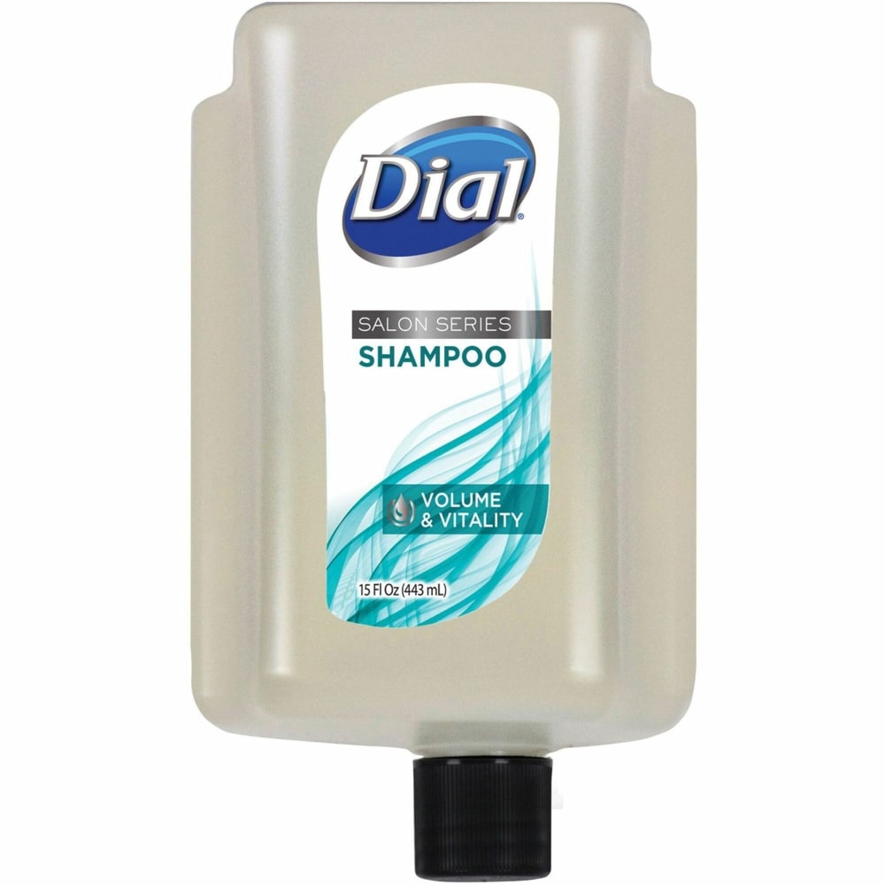 Dial Professional Versa Salon Series Shampoo Refill - 15 fl oz (443.6 mL) - Bottle Dispenser - Hand - White - No - 1 Each MPN:98963