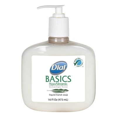Dial Basics Hypoallergenic Liquid Hand Soap 16OZ MPN:DIAL2795284