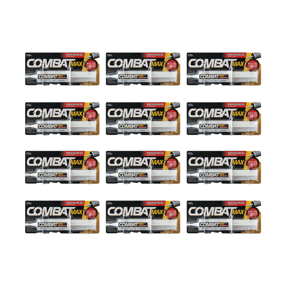 Combat Source Kill Max Roach Killing Gel, 2.1 oz Syringe, 12/Carton MPN:05455