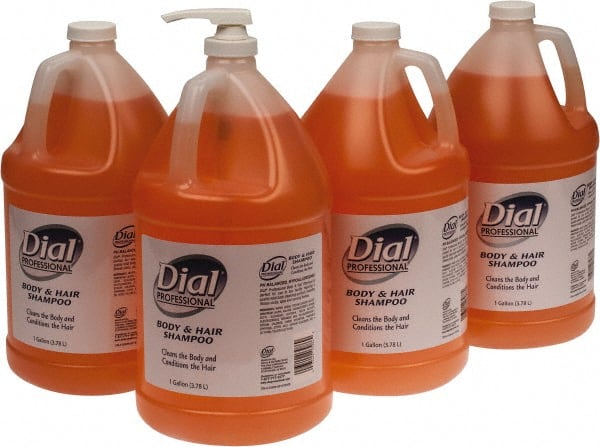 Case of (4) 1 Gal Bottles Peach Hair & Body Wash MPN:DIA03986