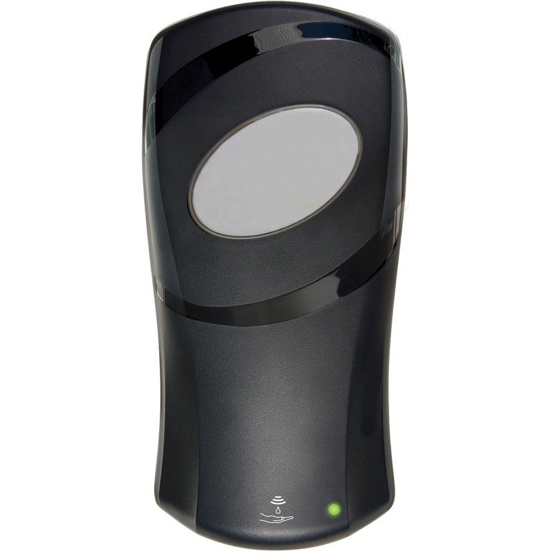 Dial FIT Touch-Free Dispenser - Automatic - 1.06 quart Capacity - Support 4 x D Battery - Refillable, Durable, Touch-free - Slate - 3 / Carton MPN:16626CT