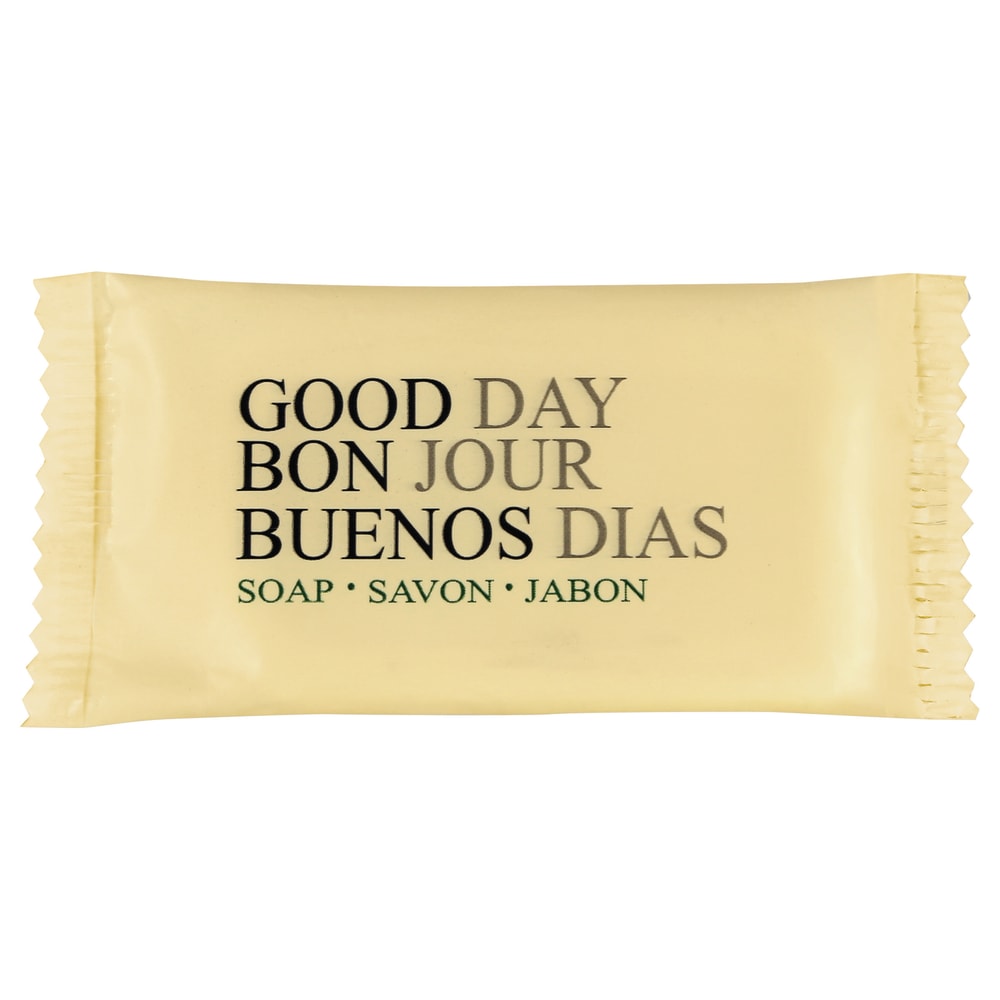Good Day Amenity Solid Hand Soap, Pleasant Scent, 0.75 Oz, Case Of 1, 000 Bars MPN:390075