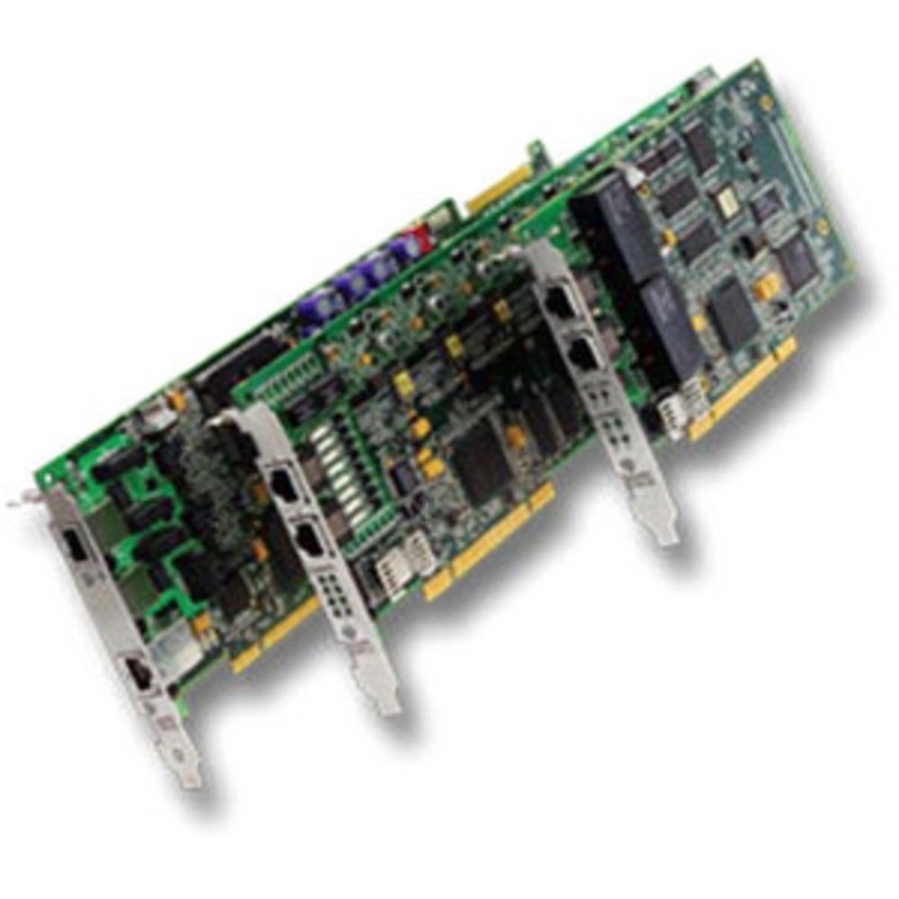 Dialogic TR1034 P8H-T1-1N-R Voice Board - 1 x RJ-48C, 1 x RJ-45 - PCI - PCI Full-length MPN:901-001-16