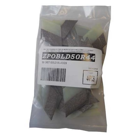 Polishing Replacement Kit, 6in., Gold, PK44 MPN:ZPOBLD50R44
