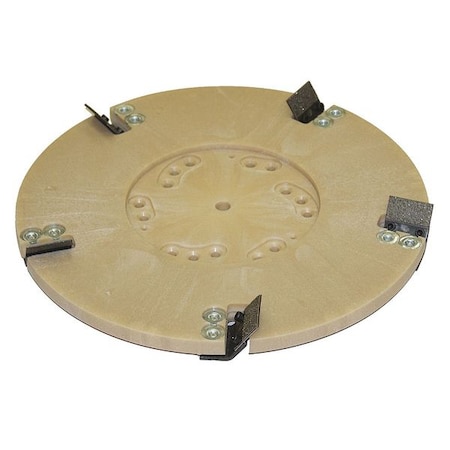 Concrete Mastic Abrasive Pad, 16 in. dia. MPN:921601202
