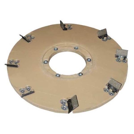 Concrete Mastic Abrasive Pad, 17 in. dia. MPN:921701202