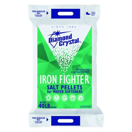 Water Softener Salt, 40 lb., Pellets MPN:100012408