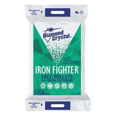 Water Softener Salt, White, 50 lb., Pellets MPN:100012467