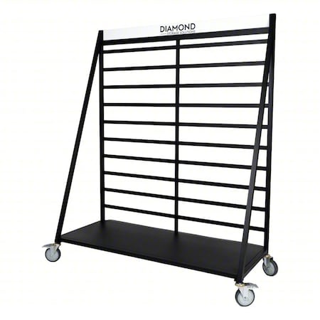 Mobile Rail Cart, 60 in W MPN:DVSRC-60-72-24