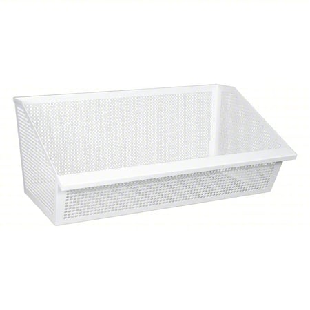 Rail mount perforated steel basket MPN:DVS-27-11-17-R