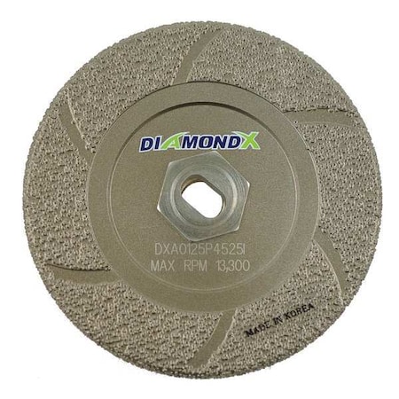 Grinding Disc, 4-1/2In, 36, Hard Facing MPN:DXA0125P4525IH