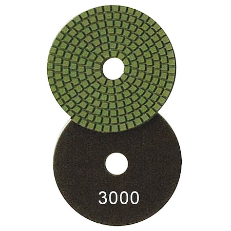 Polishing Pad, 4 in. Dia., 800 Grit MPN:S-4WPP-800