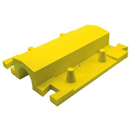 Cable Protector, 6 in H, 1-7/16 ft L, 15-3/4 in W, 1 Channel, Polyurethane, Yellow MPN:UHB4045T