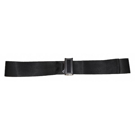 Strap, Black, 5 ft. L x 2-1/2