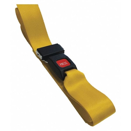 Strap, Yellow, 9 ft. L x 2-1/2