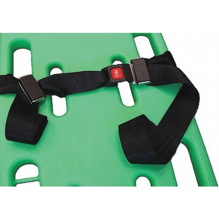 Strap, Black, 5 ft. L x 2-1/2
