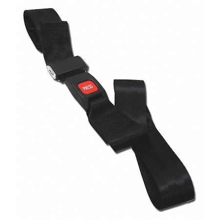 Strap, Black, 7 ft. L x 2-1/2