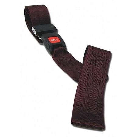 Strap, Maroon, 7 ft. L x 2-1/2
