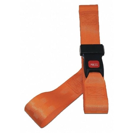 Strap, Orange, 7 ft. L x 2-1/2