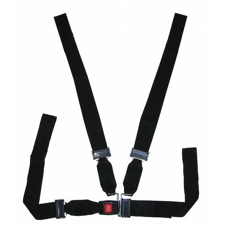 Strap, Black, 8 ft. L x 2-1/2