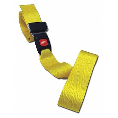 Strap, Yellow, 9 ft. L x 2-1/2