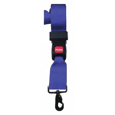 Strap, Blue, 5 ft. L x 2-1/2