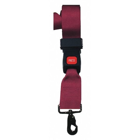Strap, Maroon, 5 ft. L x 2-1/2