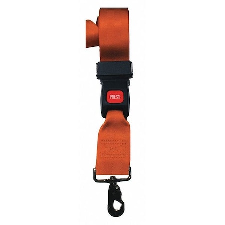 Strap, Orange, 7 ft. L x 2-1/2