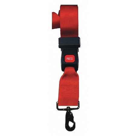 Strap, Red, 7 ft. L x 2-1/2