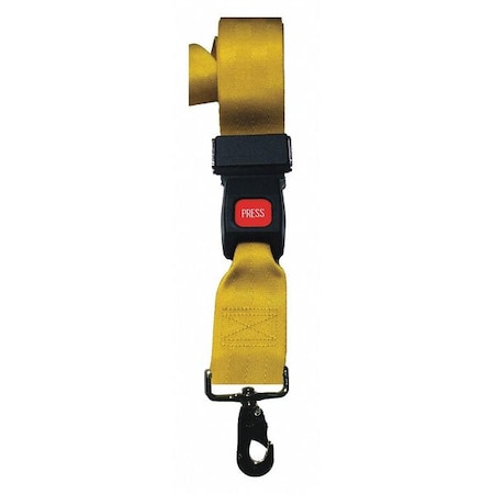 Strap, Yellow, 7 ft. L x 2-1/2