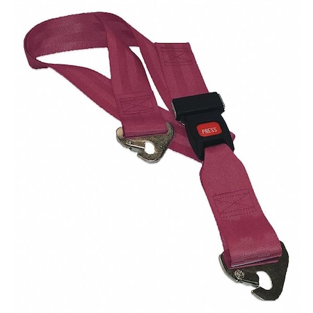 Strap, Maroon, 5 ft. L x 2-1/2