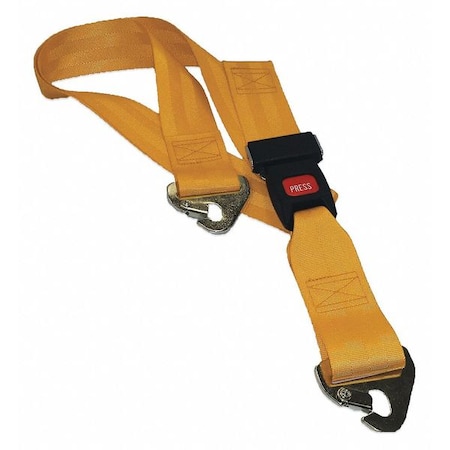 Strap, Yellow, 5 ft. L x 2-1/2