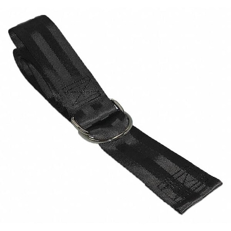Strap, Black, 2 ft. L x 2-1/2