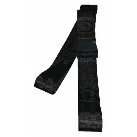 Strap, Black, 5 ft. L x 2-1/2