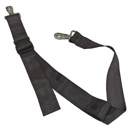 Strap, Black, 7 ft. L x 2-1/2