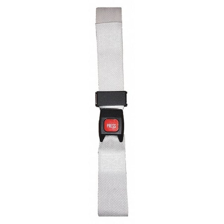Strap, White, 2 ft. L x 2-1/2