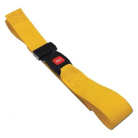 Strap, Yllw, 3 ft.L, Polypropylene Webbing MPN:21031 YL