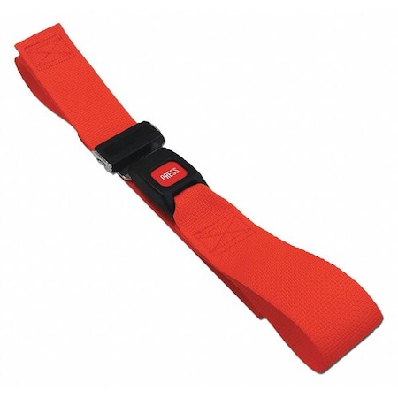 Strap, Orange, 7 ft. L x 2-1/2