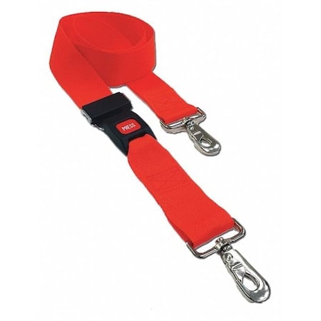 Strap, Red, 5 ft. L x 2-1/2
