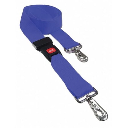 Strap, Blue, 7 ft. L x 2-1/2