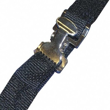 Strap, Black, 5 ft. L x 2-1/2
