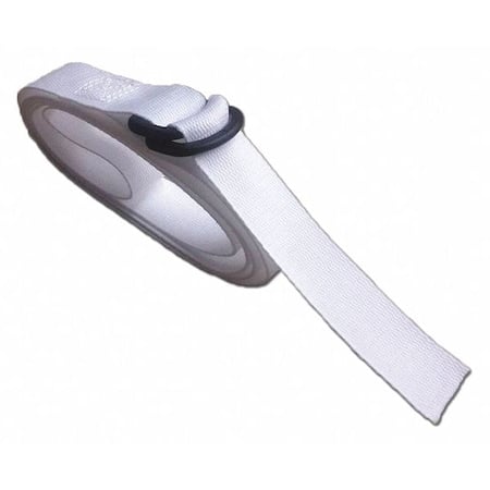 Strap, White, 8 ft. L x 2-1/2