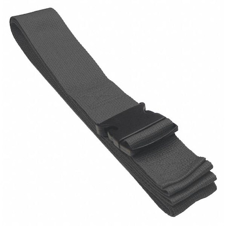 Strap, Black, 7 ft. L x 2-1/2