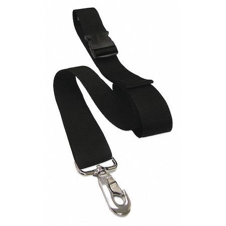 Strap, Black, 7 ft. L x 2-1/2